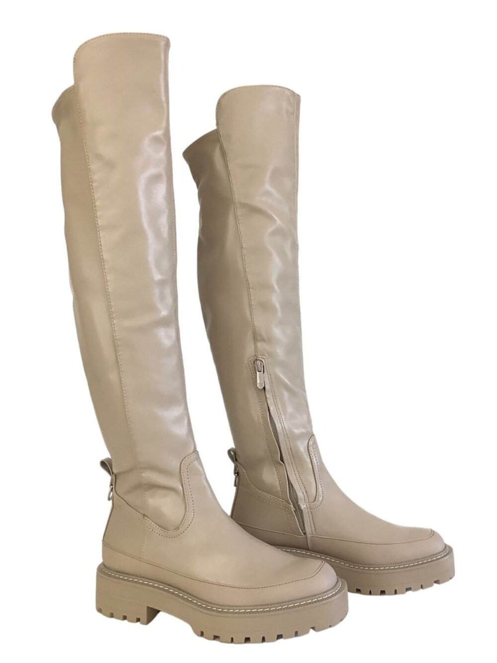 Sam Edelman Over The Knee Lug Sole Boots Women's size 7.5